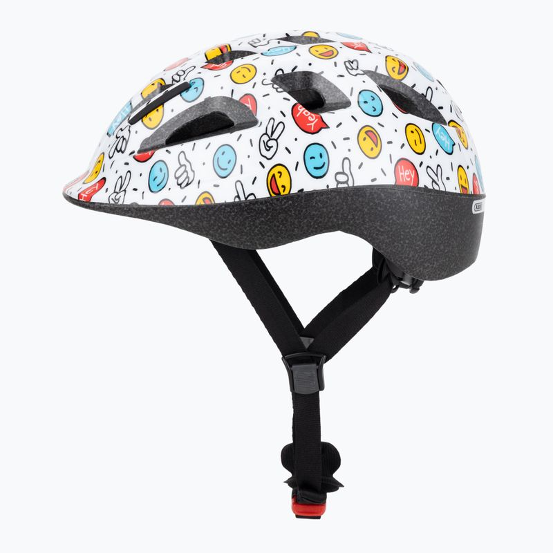 Casco da bici per bambini ABUS Smooty 2.0 white smiley 3