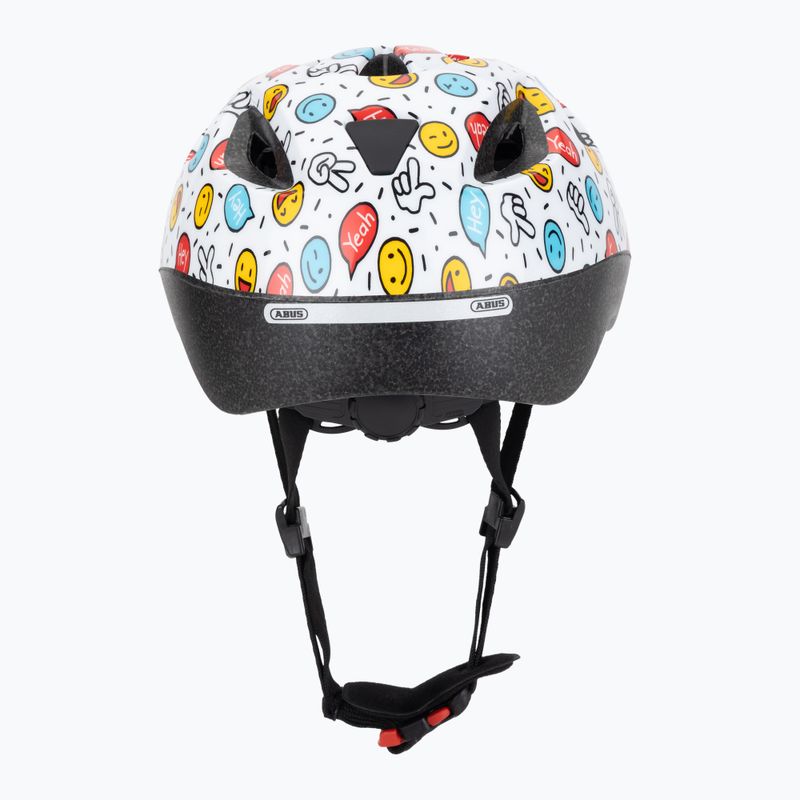 Casco da bici per bambini ABUS Smooty 2.0 white smiley 4