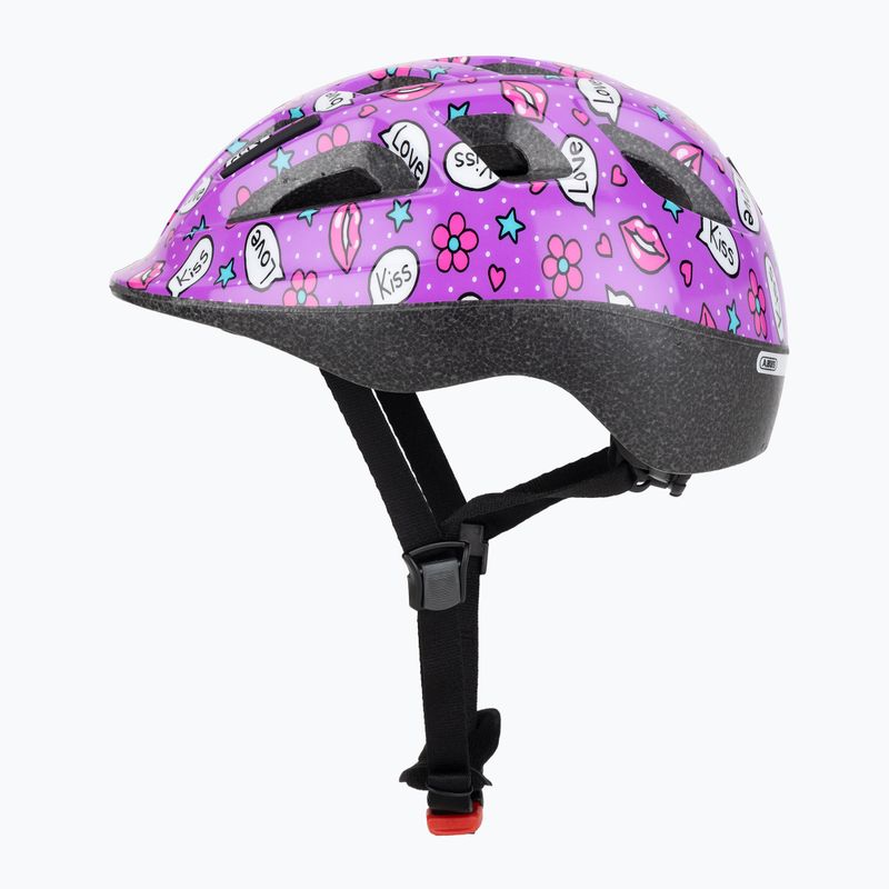 Casco da bici per bambini ABUS Smooty 2.0 purple kisses 3