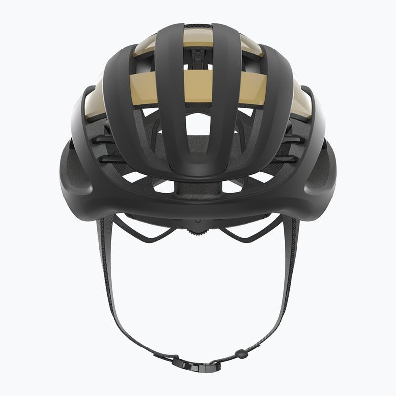 Casco da bicicletta ABUS AirBreaker nero/oro 6