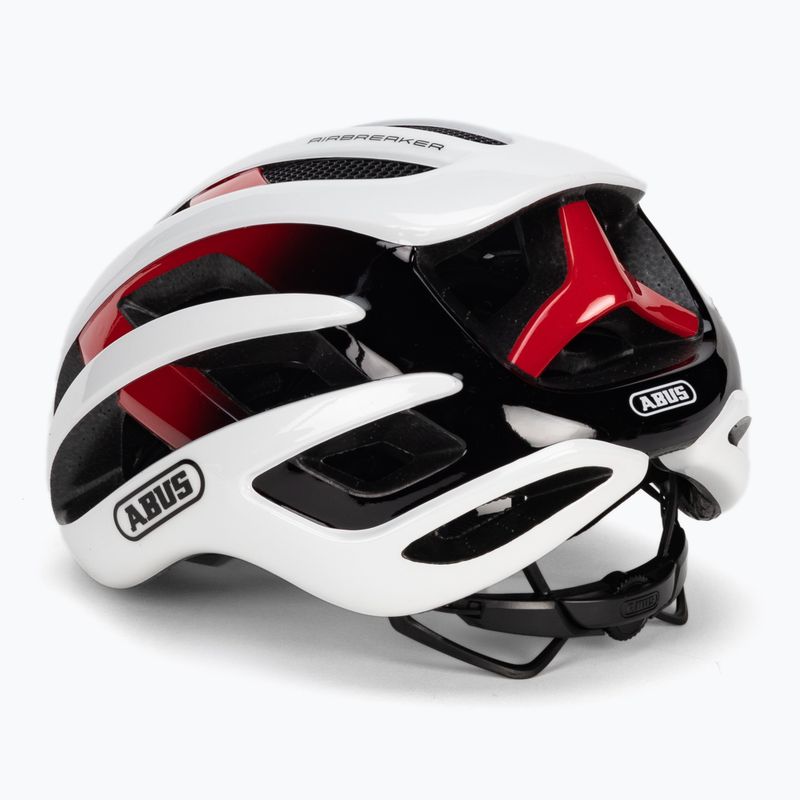 Casco da bicicletta ABUS AirBreaker bianco/rosso 4