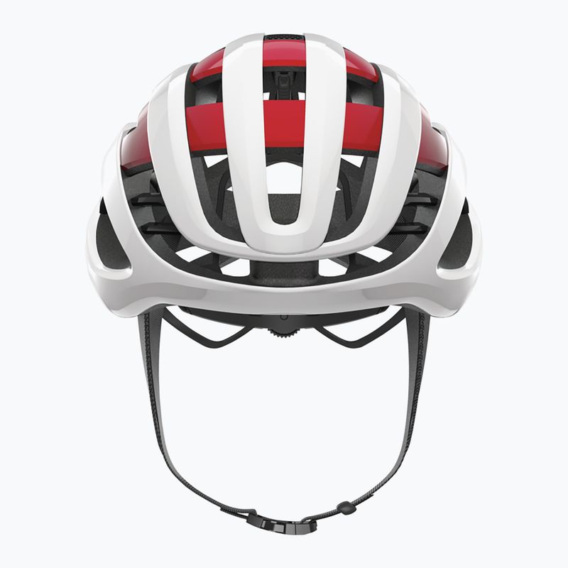 Casco da bicicletta ABUS AirBreaker bianco/rosso 6