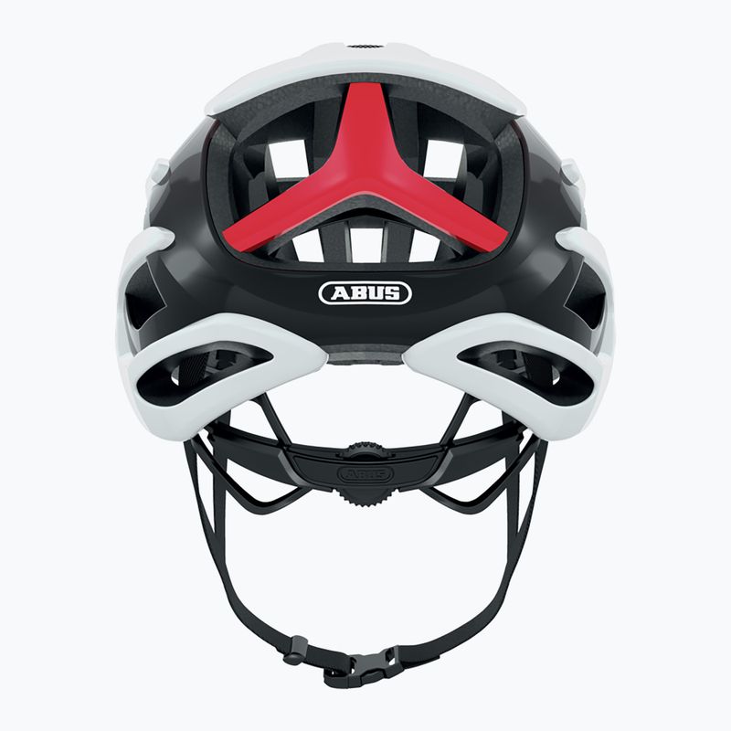 Casco da bicicletta ABUS AirBreaker bianco/rosso 8