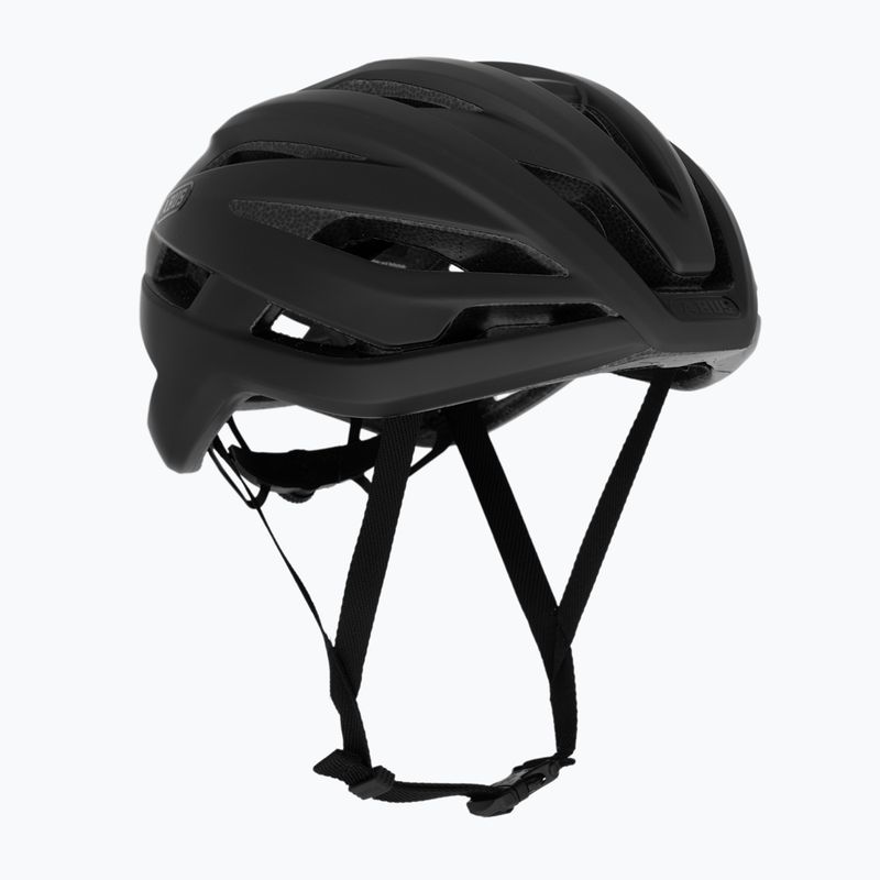 Casco da bicicletta ABUS StormChaser in velluto nero