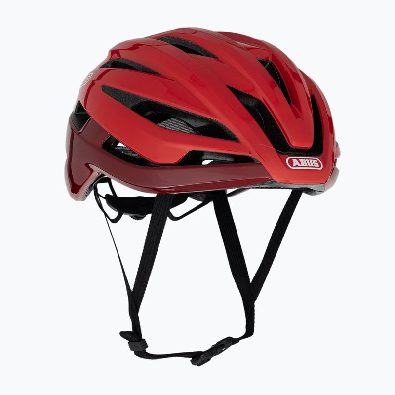 Casco da bicicletta ABUS StormChaser rosso fiammante