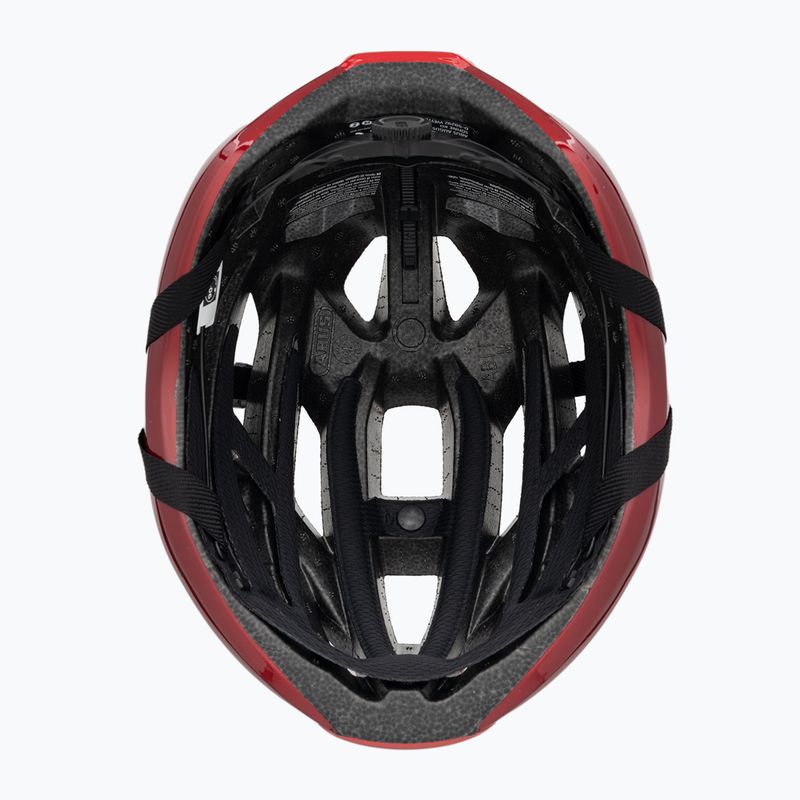 Casco da bicicletta ABUS StormChaser rosso fiammante 2