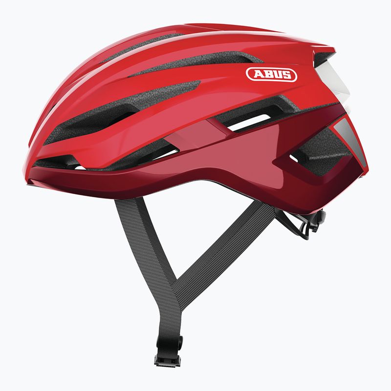 Casco da bicicletta ABUS StormChaser rosso fiammante 3