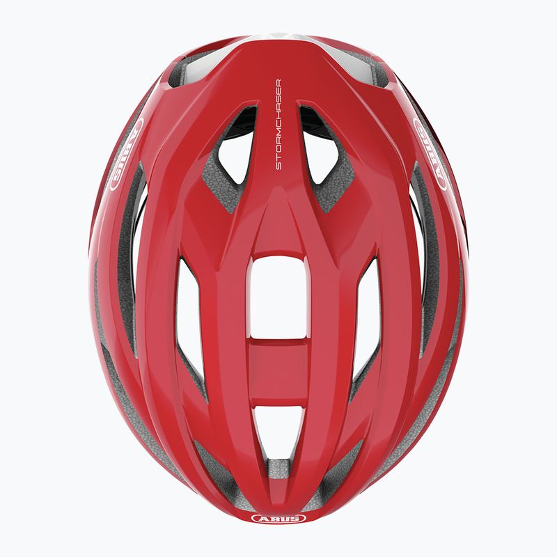 Casco da bicicletta ABUS StormChaser rosso fiammante 6