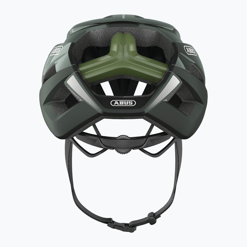 Casco da bicicletta ABUS StormChaser verde opale 5