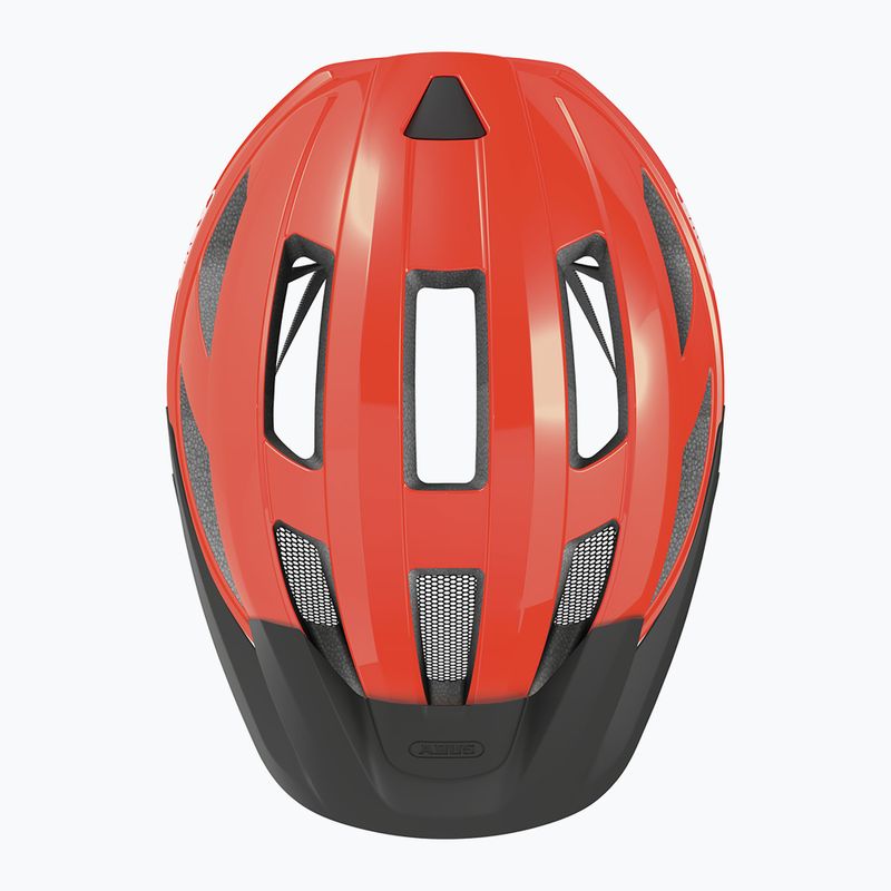 Casco da bicicletta ABUS Macator gambero arancione 6