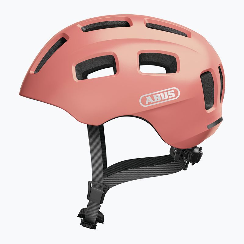 Casco da bici per bambini ABUS Youn-I 2.0 oro rosa 7