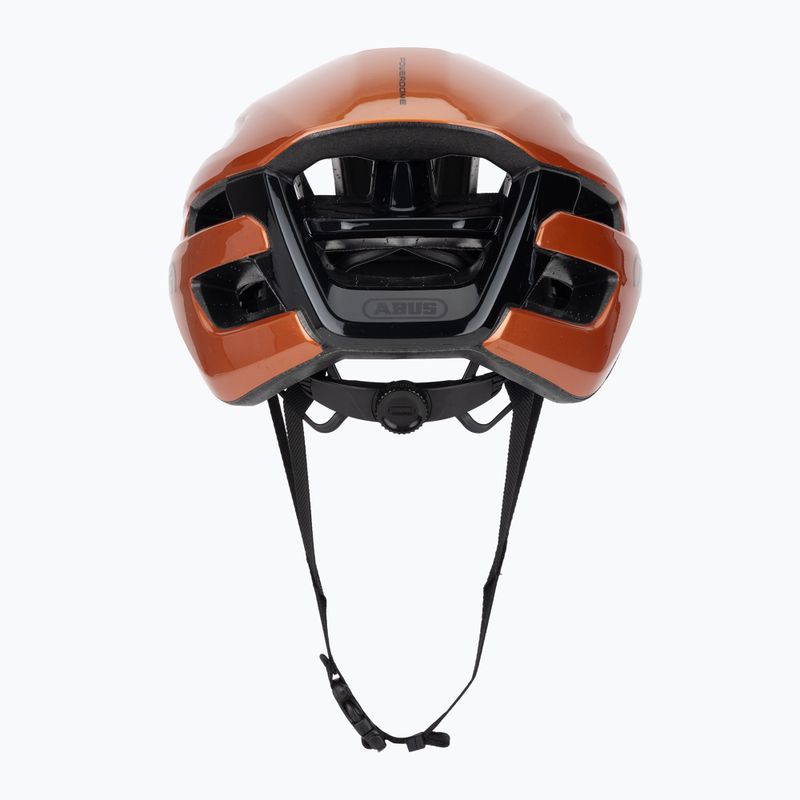 Casco da bicicletta ABUS PowerDome pesce rosso arancione 4