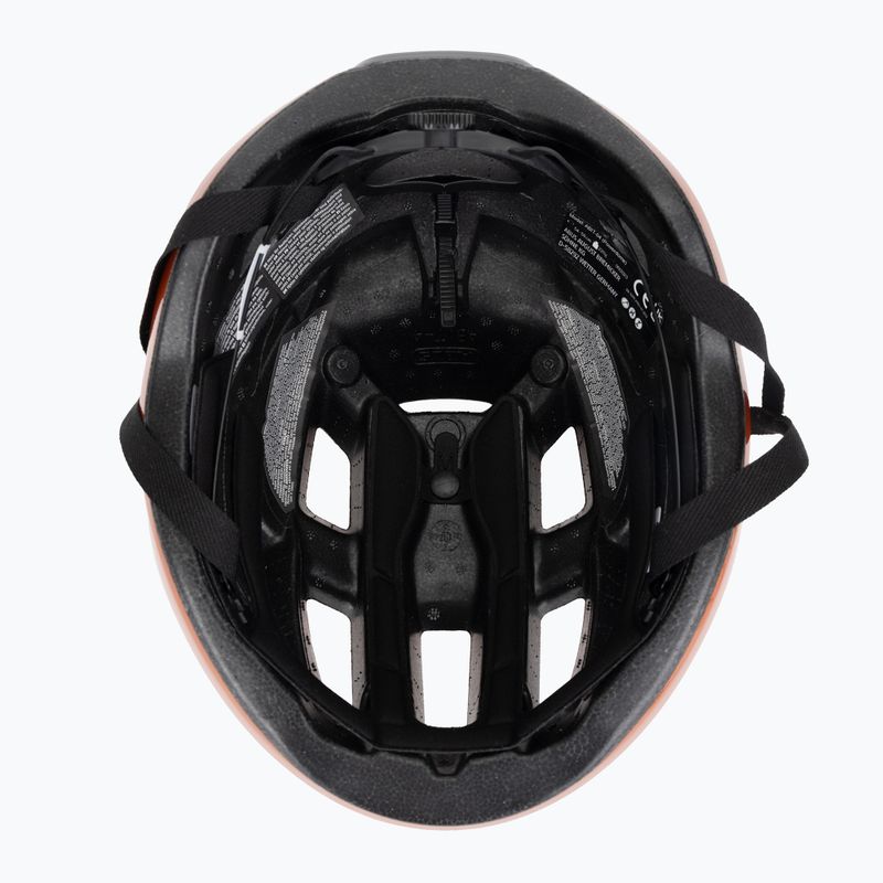 Casco da bicicletta ABUS PowerDome pesce rosso arancione 5