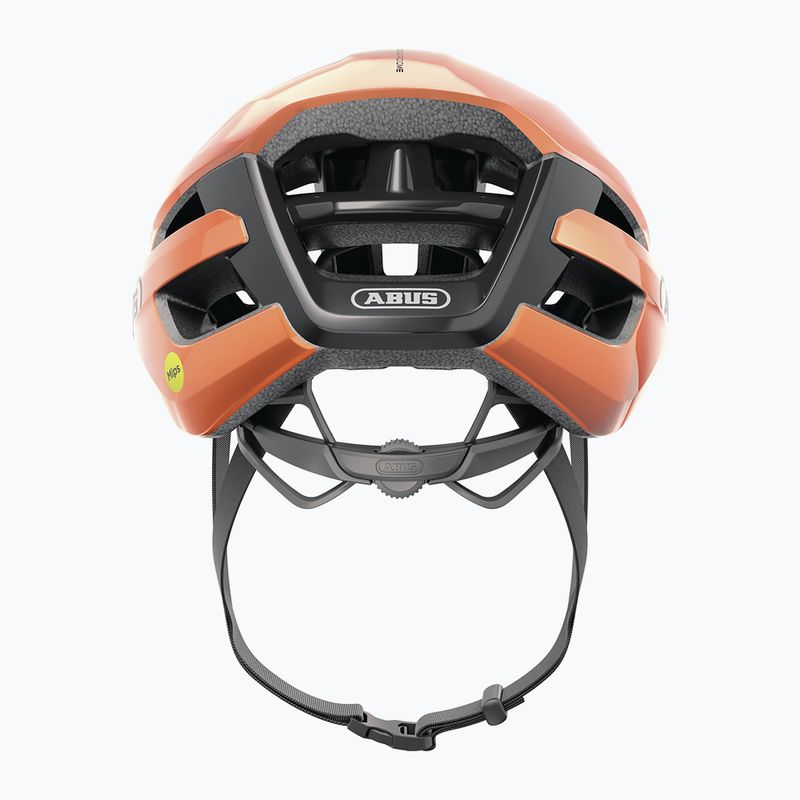 Casco da bici ABUS PowerDome MIPS arancio pesce rosso 3