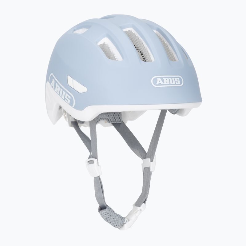 Casco da bici per bambini ABUS Smiley 3.0 ACE LED pure aqua