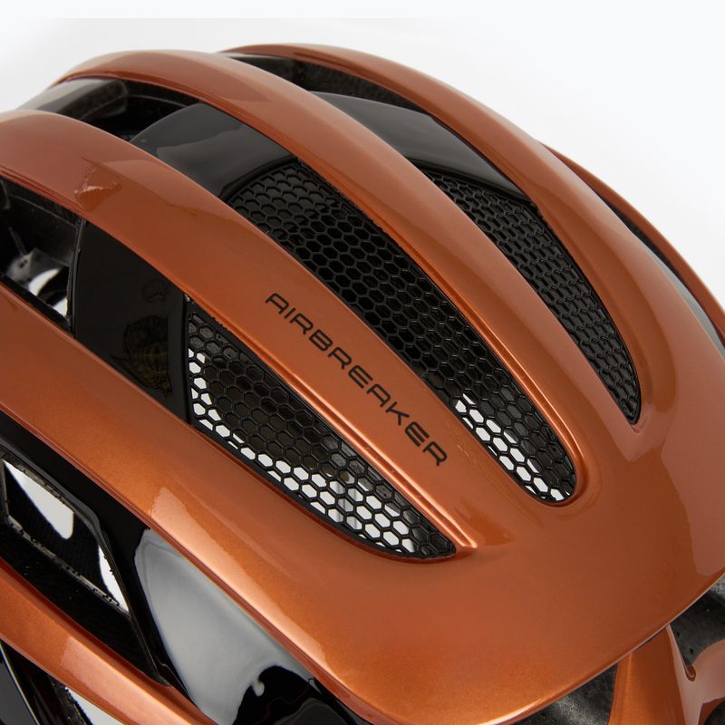 ABUS AirBreaker casco da bicicletta pesce rosso arancione 7