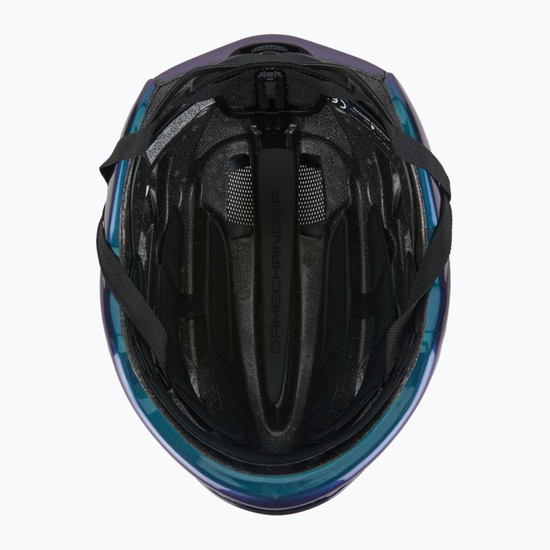 ABUS casco da bici Gamechanger 2.0 infradito viola 5