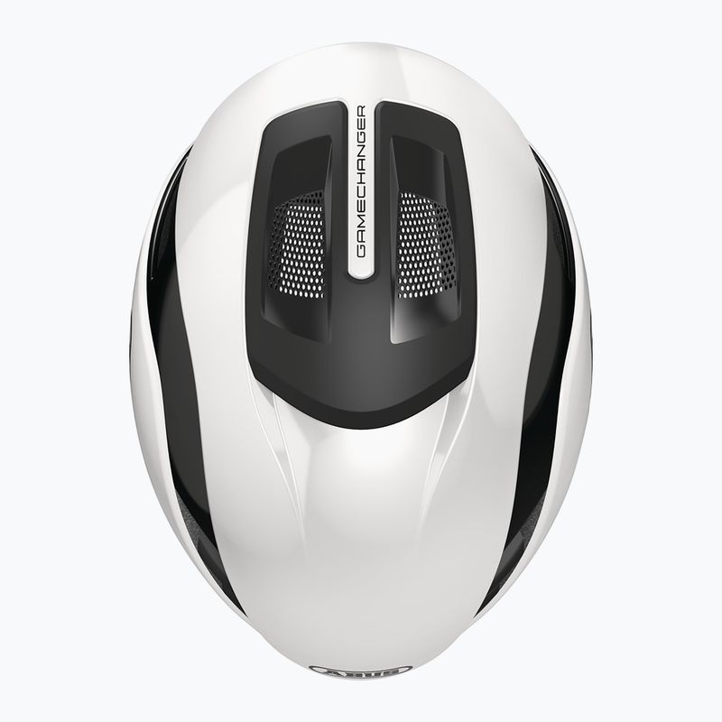 Casco da bici ABUS Gamechanger 2.0 MIPS bianco lucido 5