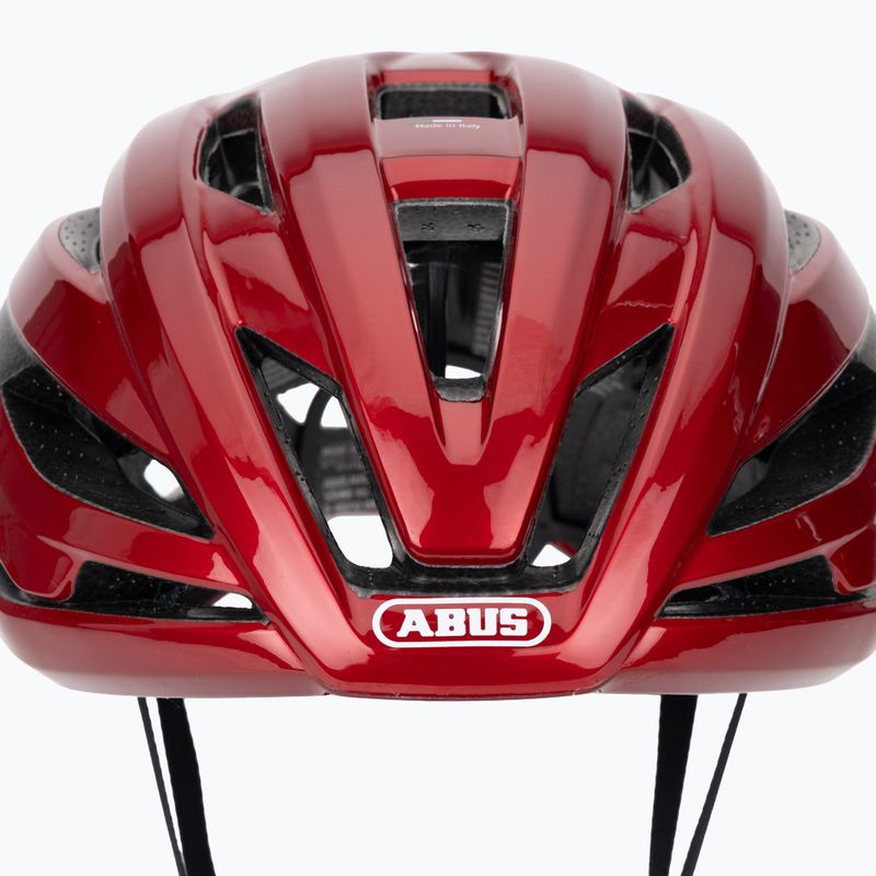 Casco da bicicletta ABUS StormChaser Ace performance rosso 7