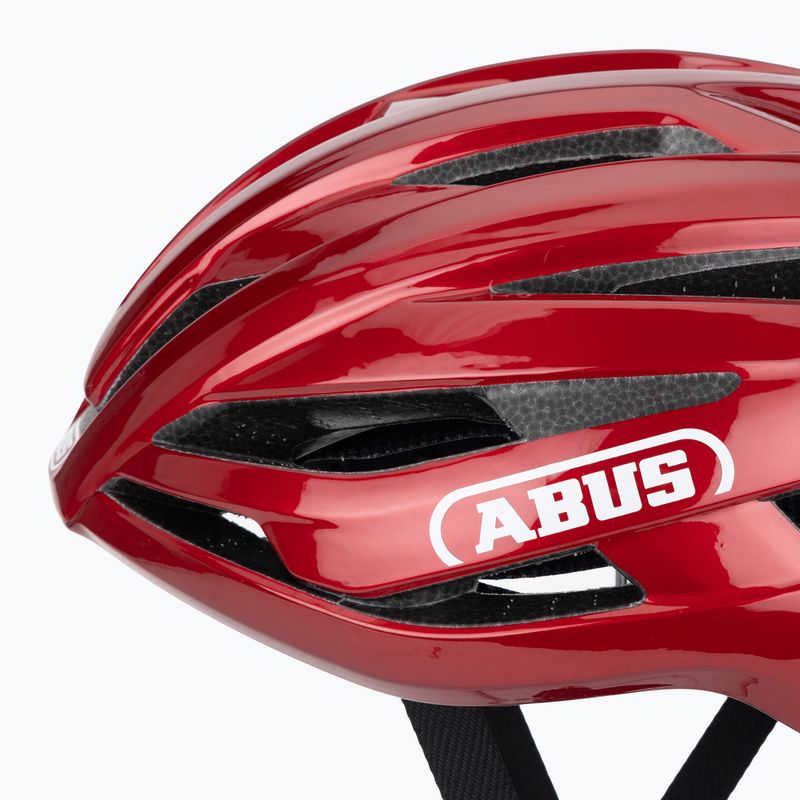 Casco da bicicletta ABUS StormChaser Ace performance rosso 8