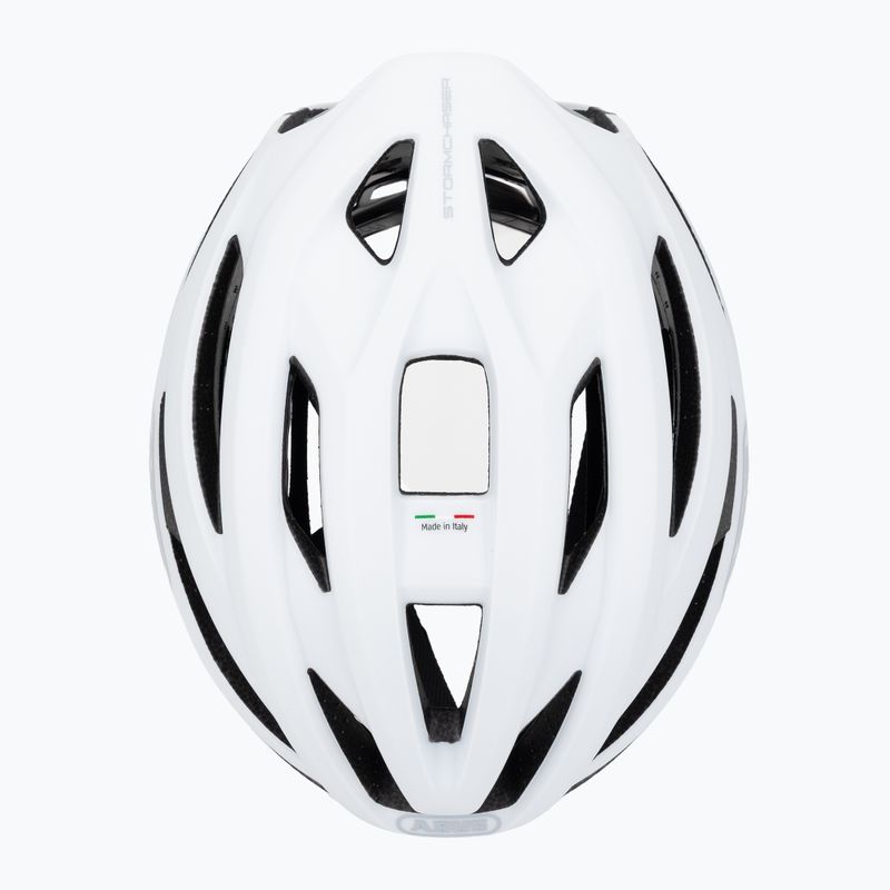 ABUS StormChaser Ace casco da bicicletta in pile bianco 6