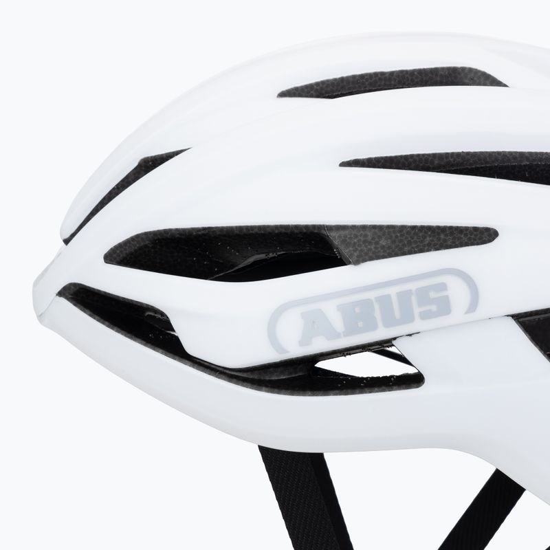 ABUS StormChaser Ace casco da bicicletta in pile bianco 7