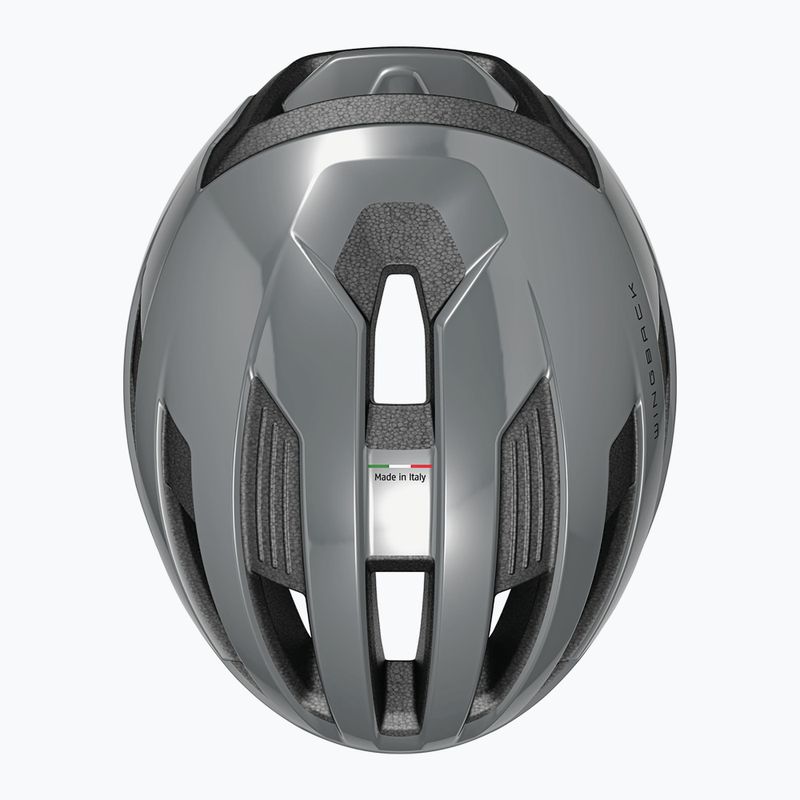 Casco da bici da corsa ABUS Wingback grigio 3