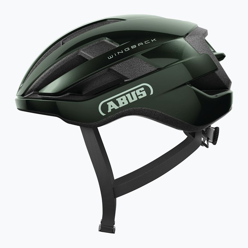 Casco da bicicletta ABUS Wingback verde muschio 2