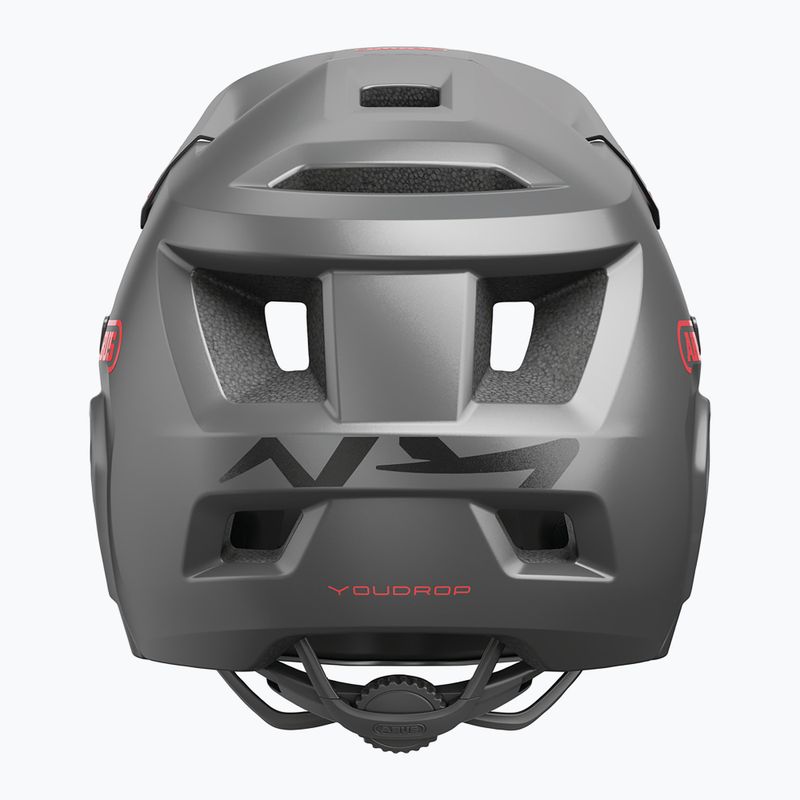 ABUS Casco da bici per bambini Youdrop FF ti argento 3