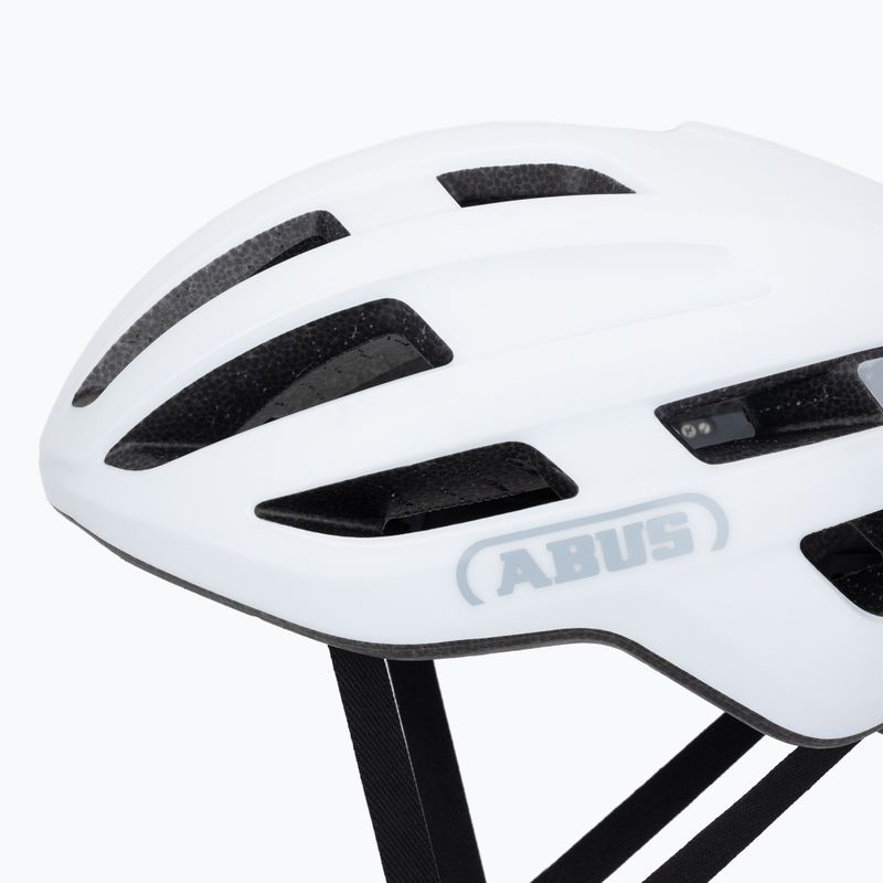 ABUS PowerDome casco da bicicletta in pile bianco 7