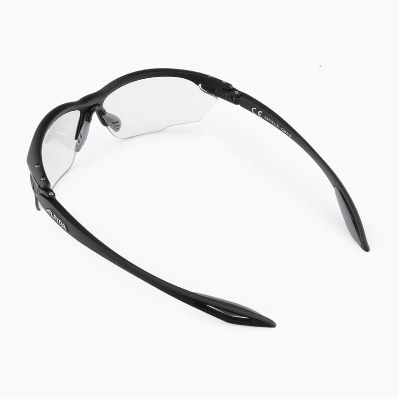 Occhiali da sole Alpina Twist Four V nero opaco/nero 2