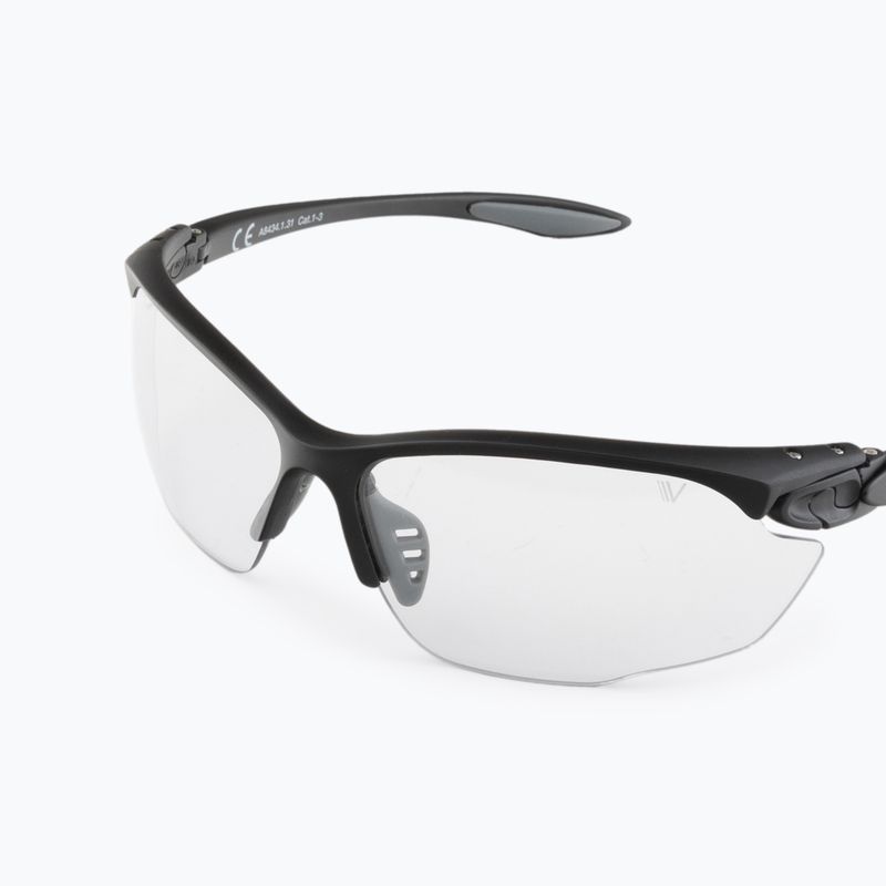 Occhiali da sole Alpina Twist Four V nero opaco/nero 5