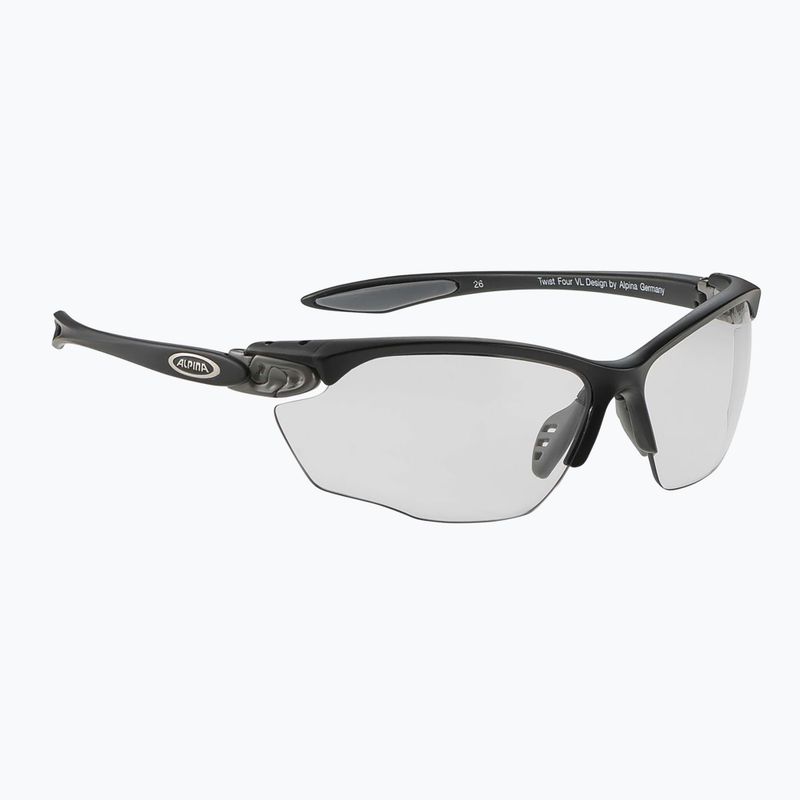 Occhiali da sole Alpina Twist Four V nero opaco/nero 6