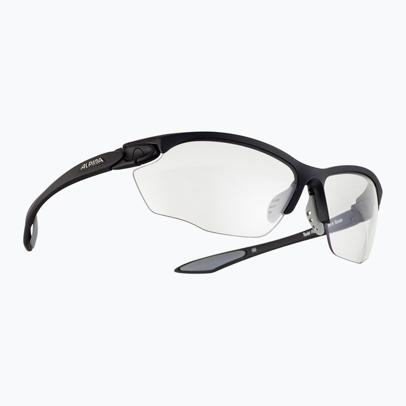 Occhiali da sole Alpina Twist Four V nero opaco/nero 7