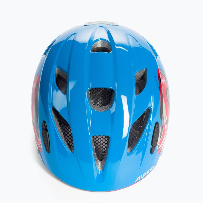 Casco da bici per bambini Alpina Ximo Flash rosso auto 6