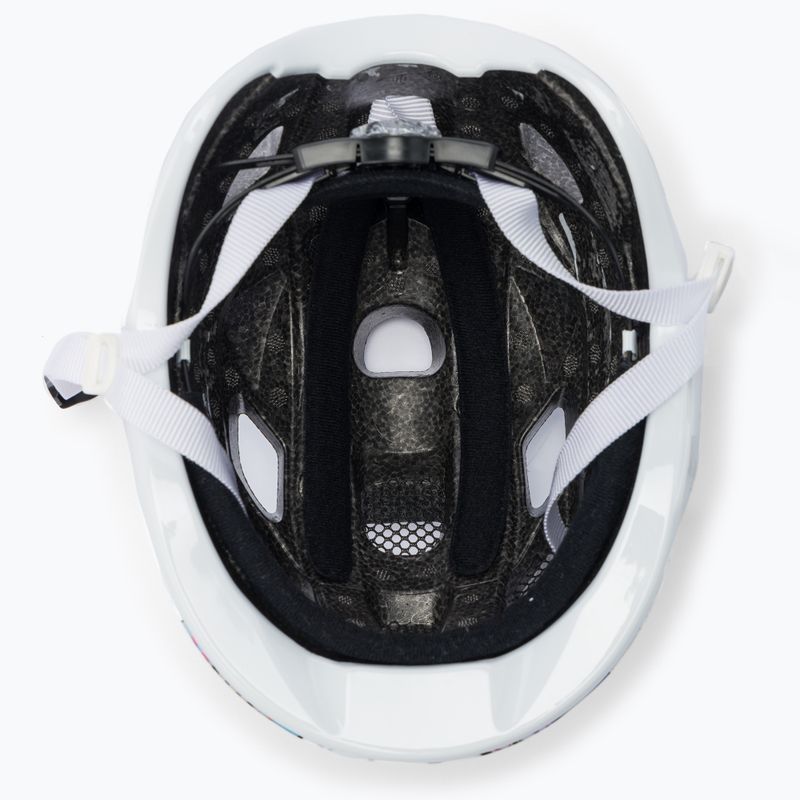 Casco da bici per bambini Alpina Ximo Flash fiore bianco 4