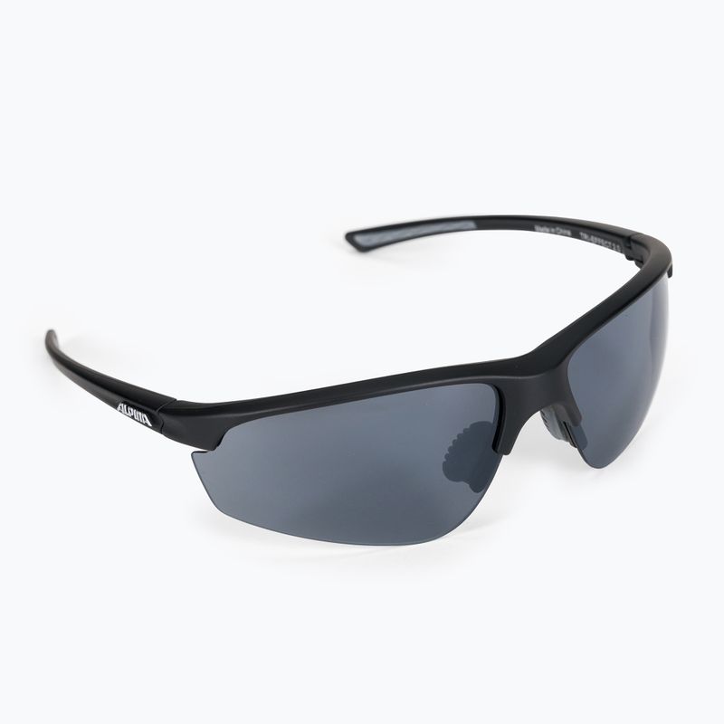 Occhiali da sole Alpina Tri-Effect 2.1 nero opaco/nero specchiato/chiaro/arancione specchiato