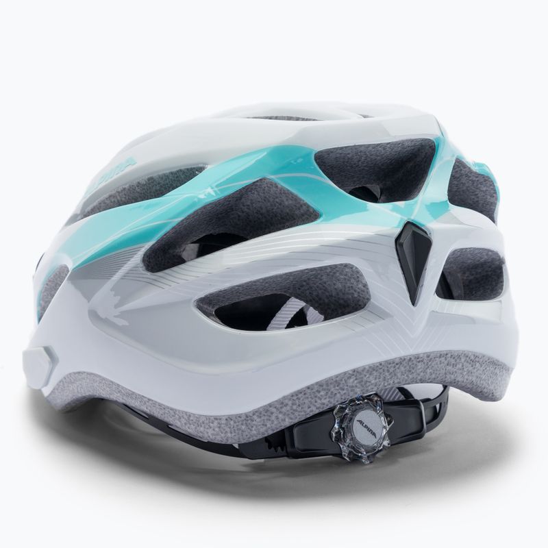 Casco da bici Alpina MTB 17 bianco/azzurro 4