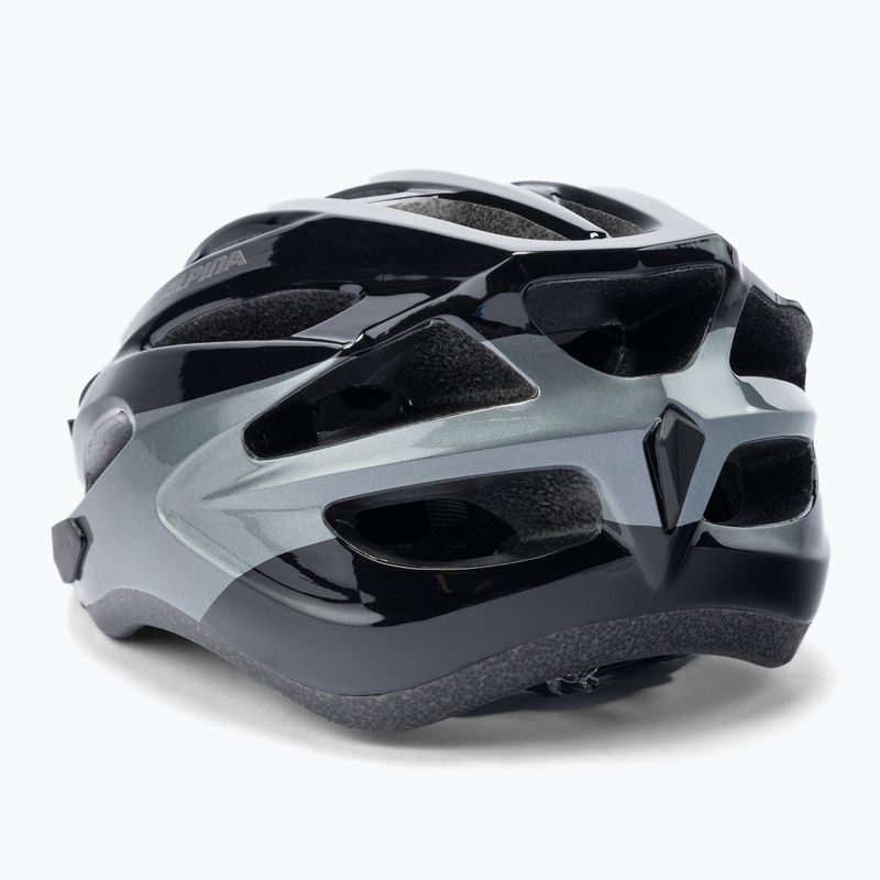 Casco da bici Alpina MTB 17 nero/grigio 4