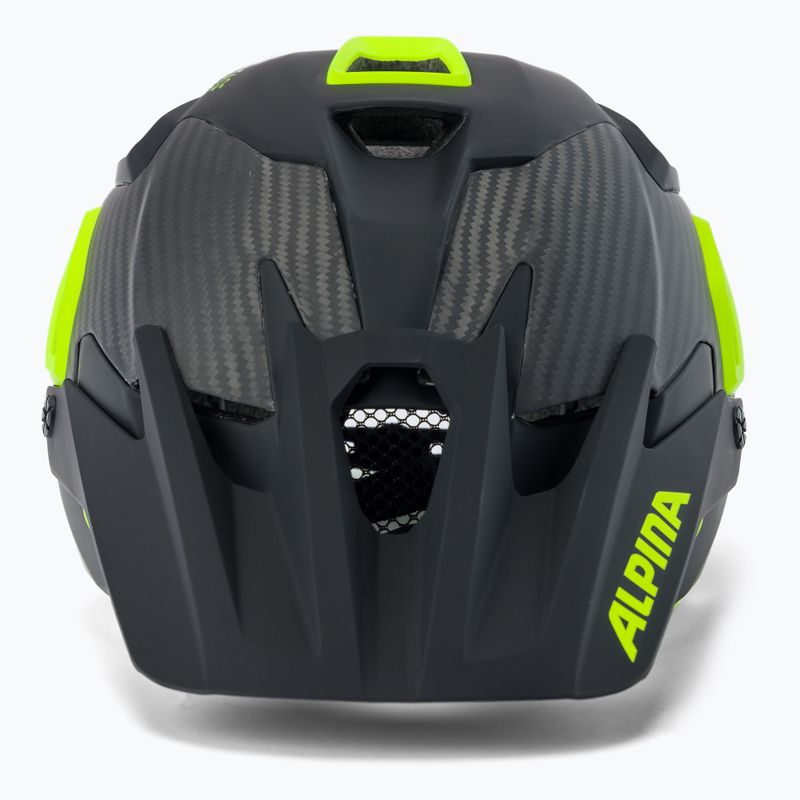 Casco da bici Alpina Rootage nero neon/giallo 2