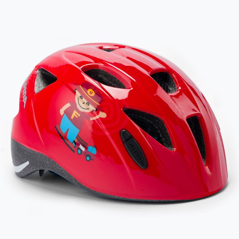 Casco da bici per bambini Alpina Ximo firefighter