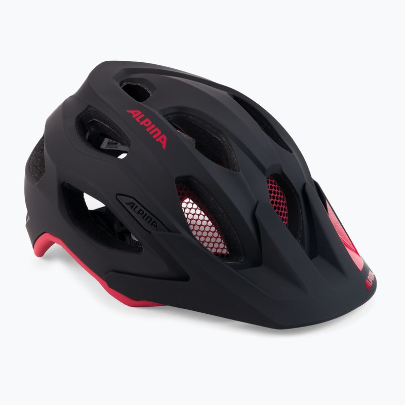 Casco da bici Alpina Carapax 2.0 nero/rosso opaco