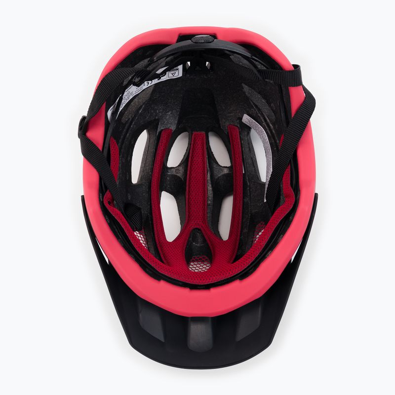 Casco da bici Alpina Carapax 2.0 nero/rosso opaco 5