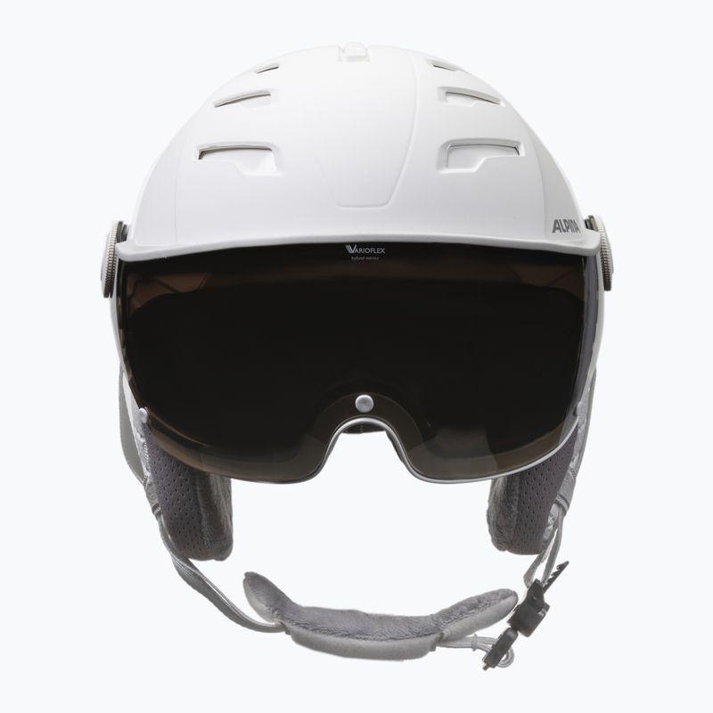 Casco da sci Alpina Jump 2.0 VM bianco/grigio opaco 10