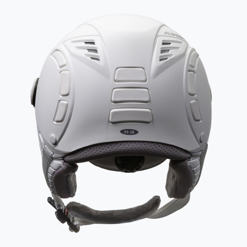 Casco da sci Alpina Jump 2.0 VM bianco/grigio opaco 3
