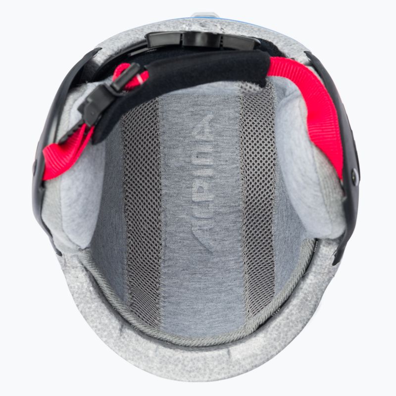 Casco da sci Alpina Carat per bambini bianco/rosso/blu 5