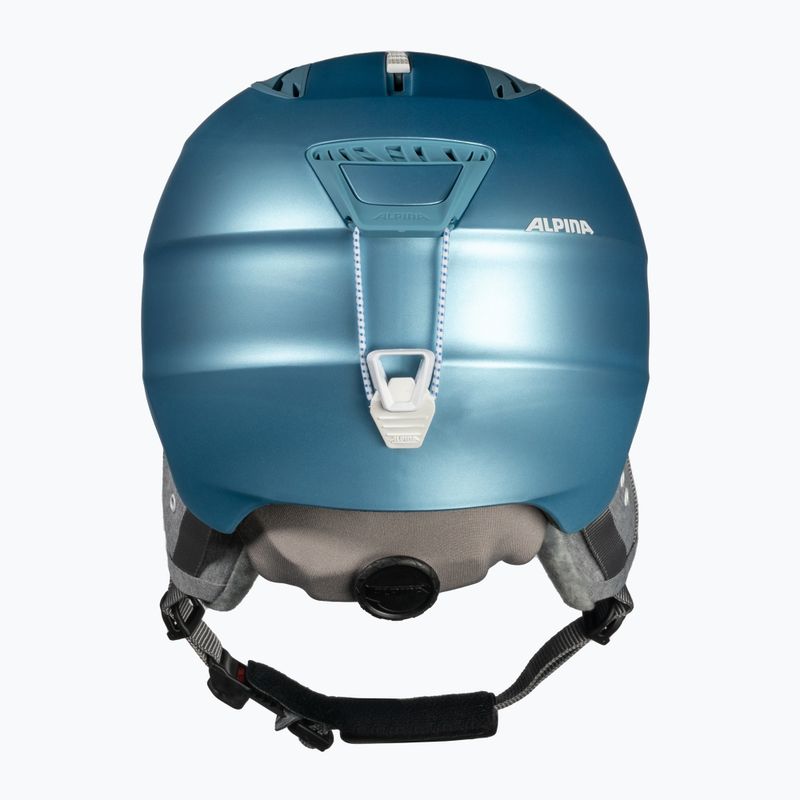 Casco da sci Alpina Grand azzurro/bianco opaco 3