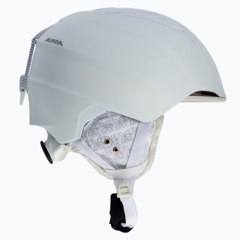 Casco da sci Alpina Grand bianco prosecco opaco 4