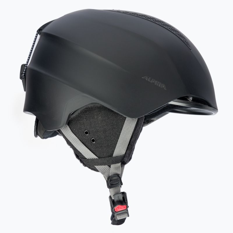 Casco da sci Alpina Grand nero opaco 4