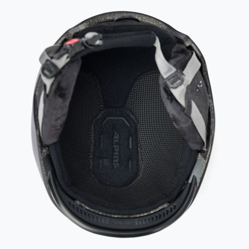 Casco da sci Alpina Grand nero opaco 5